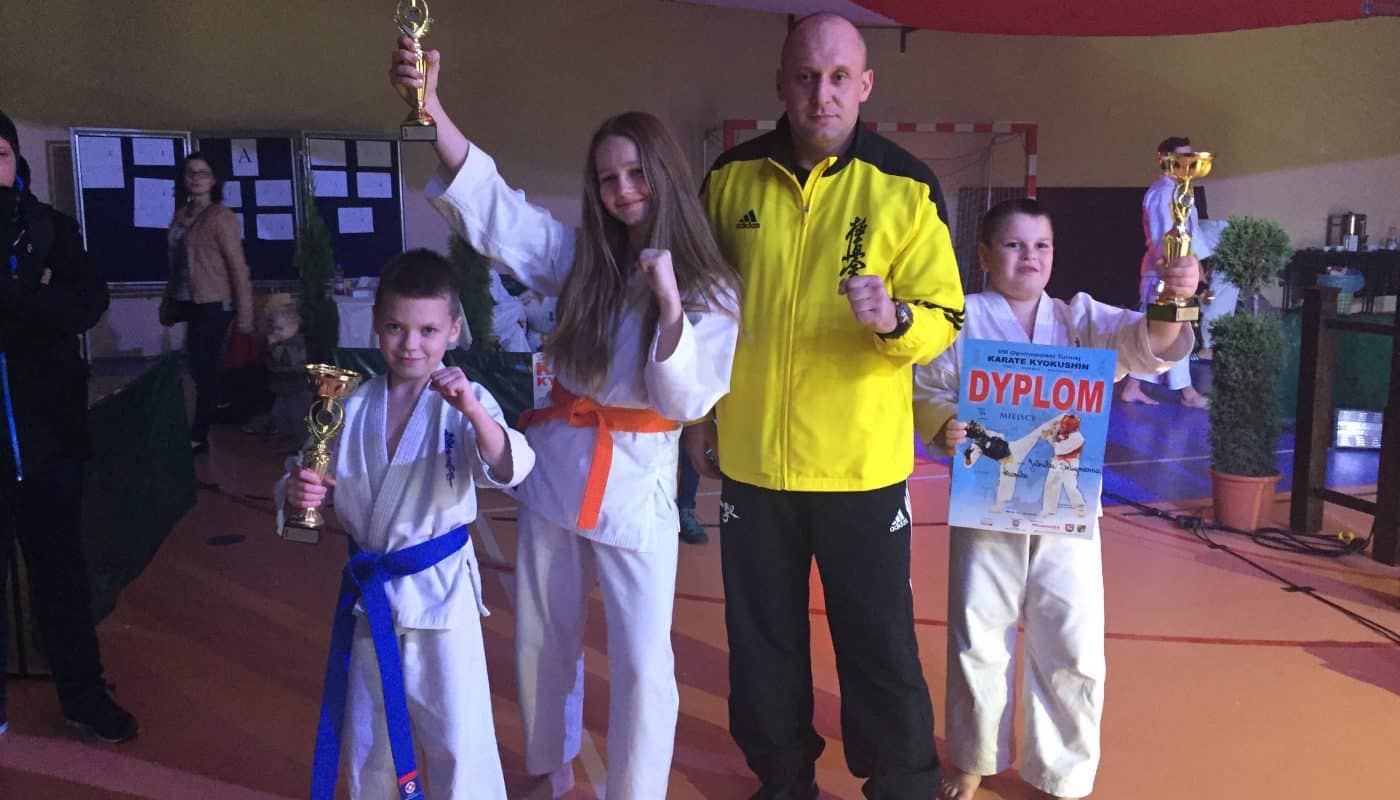 VIII Ogólnopolski Turniej Karate Kyokushin dla Dzieci i Młodzieży w Broku 15.10.2016