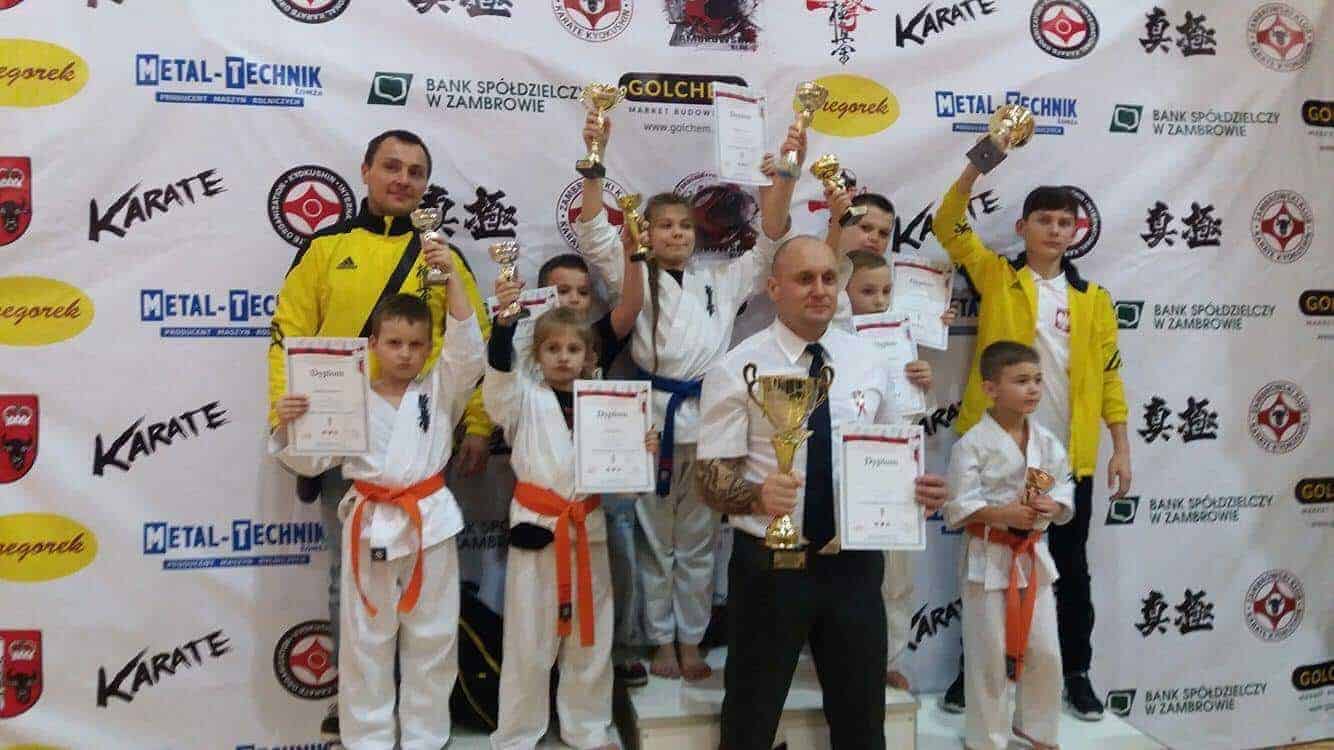 Ogólnopolski Turniej Karate Kyokushin – ZAMBRÓW 12.11.2017