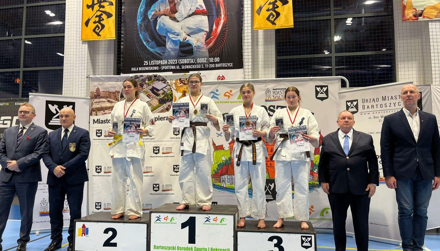 Mistrzostwa Polski Juniorów i Młodzieżowców Karate Kyokushin, Bartoszyce 25.11.2023r.